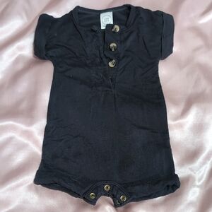 Lou Lou & Company Black Bodysuit